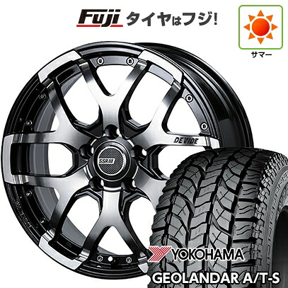 【新品】ヤリスクロス 夏タイヤ ホイール4本セット 205/65R16 ヨコハマ ジオランダー A/T-S G012 RBL SSR ディバイド ZS 7J 16インチ(送料無料)