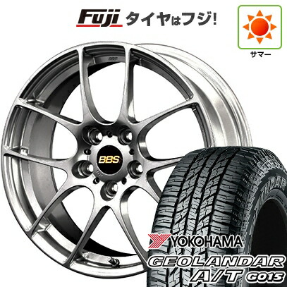 【新品国産車用5穴114.3】 夏タイヤ ホイール4本セット 225/60R17 ヨコハマ ジオランダー A/T G015 OWL/RBL BBS JAPAN RF 7.5J 17インチ(送料無料)