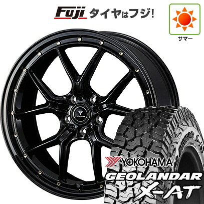 【新品国産車用5穴114.3】 夏タイヤ ホイール4本セット 235/60R18 ヨコハマ ジオランダー X-AT G016 OWL WEDS ウェッズ ノヴァリス アセット S1 7.5J 18インチ(送料無料)
