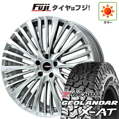 【新品国産車用5穴114.3】 夏タイヤ ホイール4本セット 235/60R18 ヨコハマ ジオランダー X-AT G016 OWL プレミックス MER-X 7J 18インチ(送料無料)