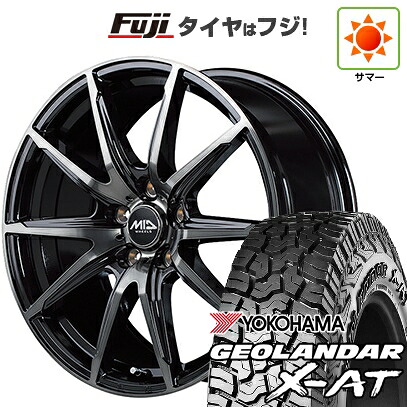 【新品国産車用5穴114.3】 夏タイヤ ホイール4本セット 235/60R18 ヨコハマ ジオランダー X-AT G016 OWL MID WHEELS DR-02 7J 18インチ(送料無料) 121,050円