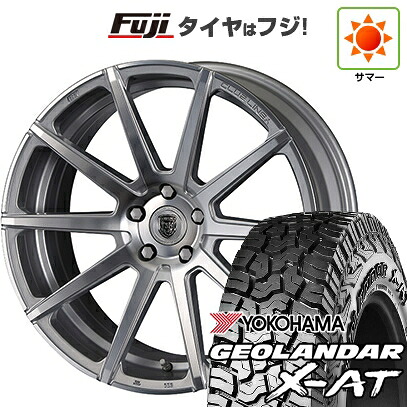 【新品国産車用5穴114.3】 夏タイヤ ホイール4本セット 235/60R18 ヨコハマ ジオランダー X-AT G016 OWL クリムソン クラブリネア マルディーニ FF 8J 18インチ(送料無料)
