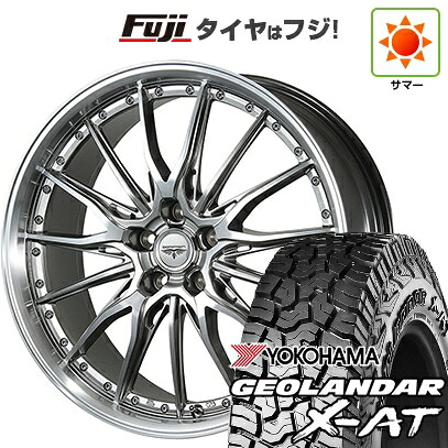 【新品国産車用5穴114.3】 夏タイヤ ホイール4本セット 235/60R18 ヨコハマ ジオランダー X-AT G016 OWL トピー ドルフレン ヒューバー 8J 18インチ(送料無料)｜フジ スペシャルセレクション