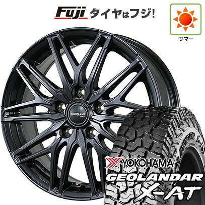 【新品国産車用5穴114.3】 夏タイヤ ホイール4本セット 235/60R18 ヨコハマ ジオランダー X-AT G016 OWL トピー シビラ NEXT W45 7.5J 18インチ(送料無料)