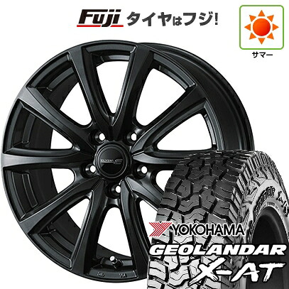 【新品国産車用5穴114.3】 夏タイヤ ホイール4本セット 225/65R17 ヨコハマ ジオランダー X-AT G016 OWL WEDS ウェッズ エリシア 7J 17インチ(送料無料)|フジ スペシャルセレクション