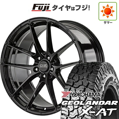 【新品国産車用5穴114.3】 夏タイヤ ホイール4本セット 225/65R17 ヨコハマ ジオランダー X-AT G016 OWL OZ レッジェーラHLT 7.5J 17インチ(送料無料)