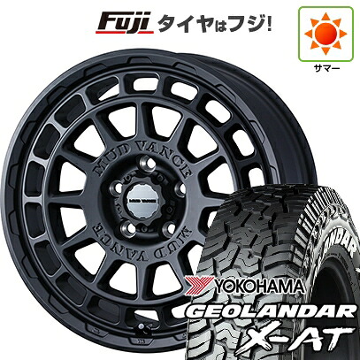 【新品】デリカD5 夏タイヤ ホイール4本セット 225/70R16 ヨコハマ ジオランダー X-AT G016 WL WEDS ウェッズアドベンチャー マッドヴァンス X タイプF 7J 16インチ(送料無料)