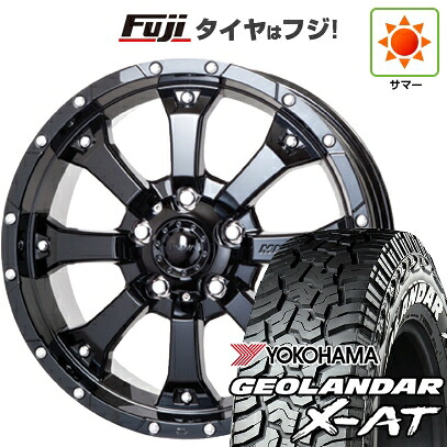 【新品】デリカD5 夏タイヤ ホイール4本セット 225/70R16 ヨコハマ ジオランダー X-AT G016 WL トライスター MKW MK-46 7J 16インチ(送料無料)｜フジ スペシャルセレクション 103,550円