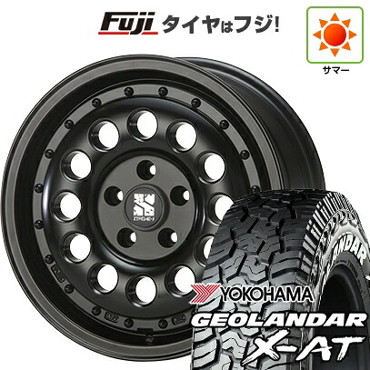 【新品】デリカD5 夏タイヤ ホイール4本セット 225/70R16 ヨコハマ ジオランダー X-AT G016 WL MLJ エクストリームJ ラギッド 6.5J 16インチ(送料無料)|フジ スペシャルセレクション