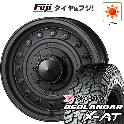 【新品】デリカD5 夏タイヤ ホイール4本セット 225/70R16 ヨコハマ ジオランダー X-AT G016 WL クリムソン ディーン コロラド 7J 16インチ(送料無料)|フジ スペシャルセレクション