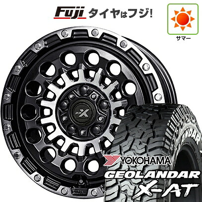 【新品】デリカD5 夏タイヤ ホイール4本セット 225/70R16 ヨコハマ ジオランダー X-AT G016 WL 共豊 PPX GX14 7J 16インチ(送料無料)