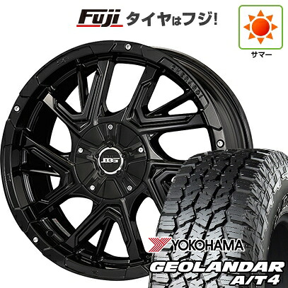 【新品国産車用5穴114.3】 夏タイヤ ホイール4本セット 225/65R17 102 H ヨコハマ ジオランダー A/T4 G018 RBL コーセイ ボトムガルシア ゲラルディ 7J 17インチ(送料無料)