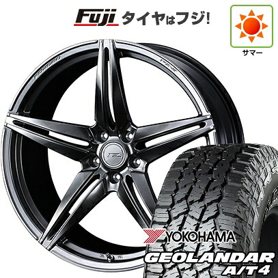 【新品国産車用5穴100】 夏タイヤ ホイール4本セット 225/55R18 ヨコハマ ジオランダー A/T4 G018 RBL WEDS ウェッズ F-ZERO FZ-3 7.5J 18インチ(送料無料) 172,550円