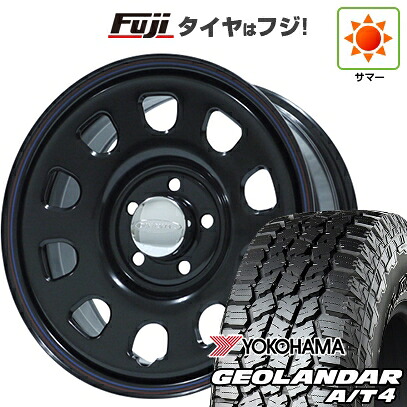 【新品】デリカD5 夏タイヤ ホイール4本セット 225/70R16 ヨコハマ ジオランダー A/T4 G018 RBL モリタ デイトナズ G2 7J 16インチ(送料無料)|フジ スペシャルセレクション