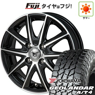 【新品国産車用5穴100】 夏タイヤ ホイール4本セット 225/60R17 ヨコハマ ジオランダー A/T4 G018 RBL モンツァ JPスタイル MJ01 7J 17インチ(送料無料)
