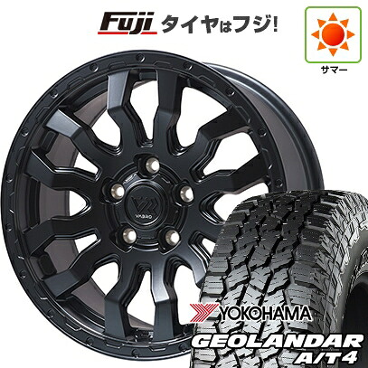 【新品】デリカD5 夏タイヤ ホイール4本セット 225/70R16 ヨコハマ ジオランダー A/T4 G018 RBL トピー ヴァブロ RR-01【限定】 7J 16インチ(送料無料)|フジ スペシャルセレクション