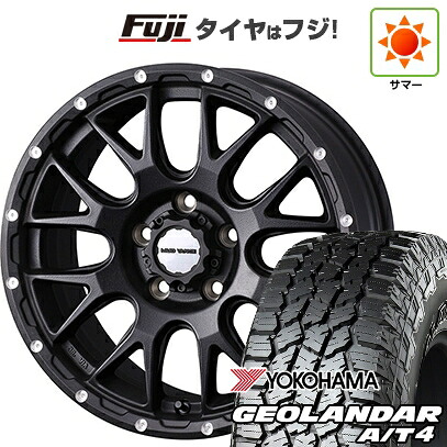 【新品国産車用5穴114.3】 夏タイヤ ホイール4本セット 225/65R17 102 H ヨコハマ ジオランダー A/T4 G018 RBL WEDS ウェッズアドベンチャー マッドヴァンス 08 7J 17インチ(送料無料)
