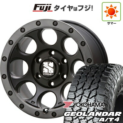 【新品国産車用5穴114.3】 夏タイヤ ホイール4本セット 215/65R16 ヨコハマ ジオランダー A/T4 G018 RBL MLJ エクストリームJ XJ03 7J 16インチ(送料無料)|フジ スペシャルセレクション