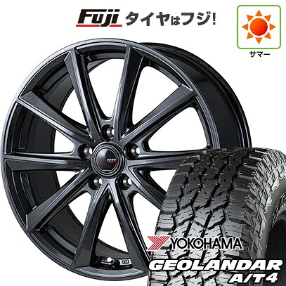 【新品国産車用5穴114.3】 夏タイヤ ホイール4本セット 225/65R17 ヨコハマ ジオランダー A/T4 G018 RBL モンツァ ZACK Sport-FT 7J 17インチ(送料無料)|フジ スペシャルセレクション
