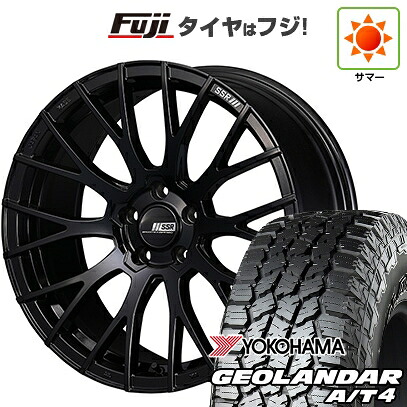 【新品国産車用5穴114.3】 夏タイヤ ホイール4本セット 225/60R18 ヨコハマ ジオランダー A/T4 G018 RBL SSR ライナー M10モノブロック 7.5J 18インチ(送料無料)