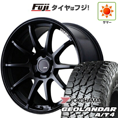 【新品国産車用5穴114.3】 夏タイヤ ホイール4本セット 225/65R17 102 H ヨコハマ ジオランダー A/T4 G018 RBL SSR GT GTV02 7J 17インチ(送料無料)