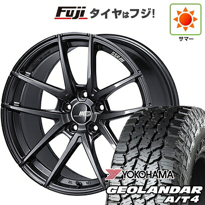 【新品国産車用5穴114.3】 夏タイヤ ホイール4本セット 225/60R18 ヨコハマ ジオランダー A/T4 G018 RBL SSR ライナー タイプ10モノブロック 7.5J 18インチ(送料無料)|フジ スペシャルセレクション