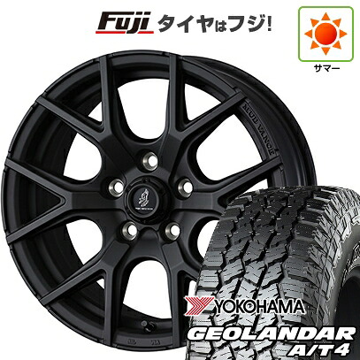 【新品国産車用5穴114.3】 夏タイヤ ホイール4本セット 235/60R18 ヨコハマ ジオランダー A/T4 G018 RBL WEDS ウェッズアドベンチャー マッドヴァンス SD 7.5J 18インチ(送料無料)
