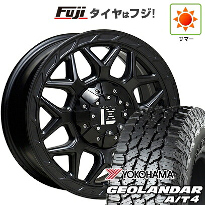 【新品】デリカD5 夏タイヤ ホイール4本セット 245/70R16 ヨコハマ ジオランダー A/T4 G018 OWL/RBL オフビート レクセル インフェルノ 7J 16インチ(送料無料)