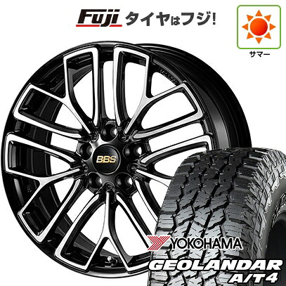 【新品国産車用5穴114.3】 夏タイヤ ホイール4本セット 235/60R18 ヨコハマ ジオランダー A/T4 G018 RBL BBS JAPAN RE-X 7.5J 18インチ(送料無料)
