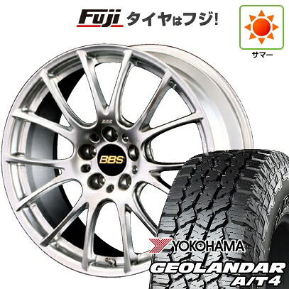 【新品国産車用5穴114.3】 夏タイヤ ホイール4本セット 225/55R18 ヨコハマ ジオランダー A/T4 G018 RBL BBS JAPAN RE-V 8J 18インチ(送料無料)|フジ スペシャルセレクション