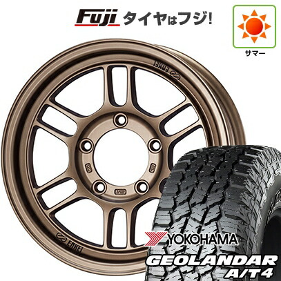 【新品】デリカD5 夏タイヤ ホイール4本セット 245/70R16 ヨコハマ ジオランダー A/T4 G018 RBL ENKEI エンケイ ALLROAD RPT1 7J 16インチ(送料無料)