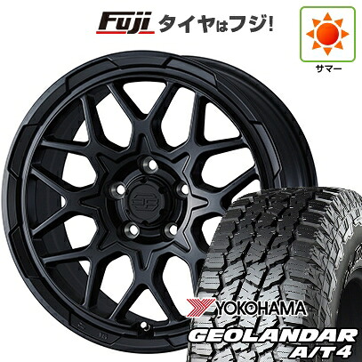 【新品国産車用5穴114.3】 夏タイヤ ホイール4本セット 225/65R17 ヨコハマ ジオランダー A/T4 G018 RBL WEDS ウェッズアドベンチャー スタットベルク2 7J 17インチ(送料無料)|フジ スペシャルセレクション