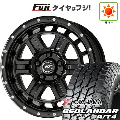 【新品国産車用5穴114.3】 夏タイヤ ホイール4本セット 225/60R17 ヨコハマ ジオランダー A/T4 G018 RBL WORK ワーク クラッグ ティーグラビックII MC+ 7J 17インチ(送料無料)｜フジ スペシャルセレクション