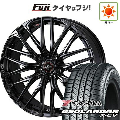 【新品国産車用5穴114.3】 夏タイヤ ホイール4本セット 245/45R20 ヨコハマ ジオランダー X-CV G057 WEDS ウェッズ レオニス SK 8.5J 20インチ(送料無料)｜フジ スペシャルセレクション