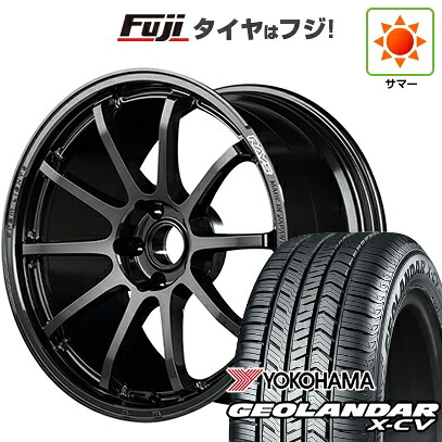 【新品国産車用5穴114.3】 夏タイヤ ホイール4本セット 235/55R19 ヨコハマ ジオランダー X-CV G057 RAYS レイズ グラムライツ 57NR 8J 19インチ(送料無料) 146,150円