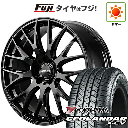 【新品】40系アルファード/ヴェルファイア用 夏タイヤ ホイール4本セット 245/45R20 ヨコハマ ジオランダー X-CV G057 RAYS レイズ SEASON SELECTION ホムラ RS 2X9Plus トヨタ車専用 8.5J 20インチ(送料無料)｜フジ スペシャルセレクション 202,700円