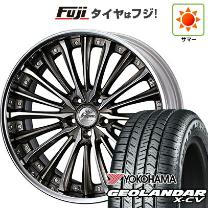【新品国産車用5穴114.3】 夏タイヤ ホイール4本セット 225/45R19 ヨコハマ ジオランダー X-CV G057 WEDS ウェッズ クレンツェ ヴィルハーム 8J 19インチ(送料無料) 226,800円