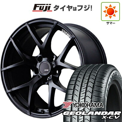 【新品国産車用5穴114.3】 夏タイヤ ホイール4本セット 225/45R19 ヨコハマ ジオランダー X-CV G057 SSR GT GTV03 8.5J 19インチ(送料無料)