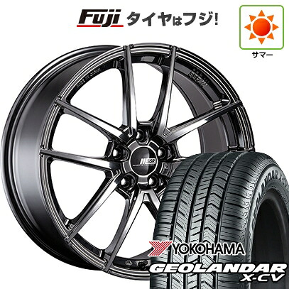 【新品国産車用5穴114.3】 夏タイヤ ホイール4本セット 245/45R20 ヨコハマ ジオランダー X-CV G057 SSR ライナー タイプ10モノブロック 8.5J 20インチ(送料無料)|フジ スペシャルセレクション