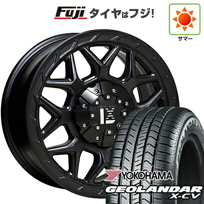 【新品】ランクル250 夏タイヤ ホイール4本セット 265/70R18 ヨコハマ ジオランダー X-CV G057 オフビート レクセル インフェルノ 8.5J 18インチ(送料無料)