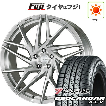 【新品国産車用5穴114.3】 夏タイヤ ホイール4本セット 245/45R20 ヨコハマ ジオランダー X-CV G057 WORK ワーク グノーシスIS 105【限定】 8.5J 20インチ(送料無料)