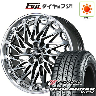 【新品】40系アルファード/ヴェルファイア用 夏タイヤ ホイール4本セット 245/45R20 ヨコハマ ジオランダー X-CV G057 トピー ドルフレン エクスクルーシブ TLM-02 数量限定 トヨタ･レクサス車専用 8.5J 20インチ(送料無料)