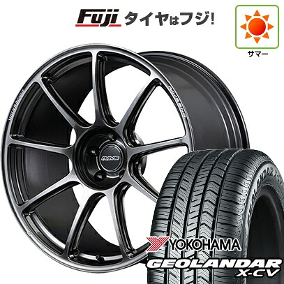【新品】40系アルファード/ヴェルファイア用 夏タイヤ ホイール4本セット 245/45R20 ヨコハマ ジオランダー X-CV G057 RAYS レイズ ボルクレーシング GT90 8.5J 20インチ(送料無料)|フジ スペシャルセレクション