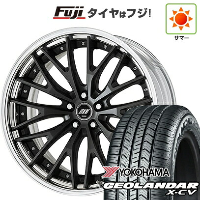 【新品】40系アルファード/ヴェルファイア用 夏タイヤ ホイール4本セット 245/45R20 ヨコハマ ジオランダー X-CV G057 WORK ワーク ジースト STX 8.5J 20インチ(送料無料)|フジ スペシャルセレクション