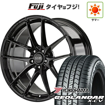 【新品国産車用5穴114.3】 夏タイヤ ホイール4本セット 245/45R20 ヨコハマ ジオランダー X-CV G057 OZ レッジェーラHLT 8.5J 20インチ(送料無料)|フジ スペシャルセレクション