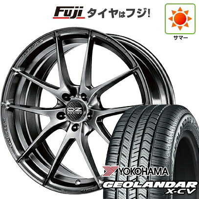 【新品国産車用5穴114.3】 夏タイヤ ホイール4本セット 245/45R20 ヨコハマ ジオランダー X-CV G057 OZ レッジェーラHLT 8.5J 20インチ(送料無料)｜フジ スペシャルセレクション