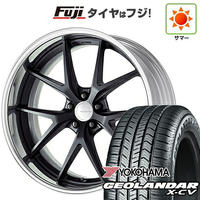 【新品国産車用5穴114.3】 夏タイヤ ホイール4本セット 255/45R20 ヨコハマ ジオランダー X-CV G057 WORK ワーク グノーシスRX RXS 8.5J 20インチ(送料無料)｜フジ スペシャルセレクション