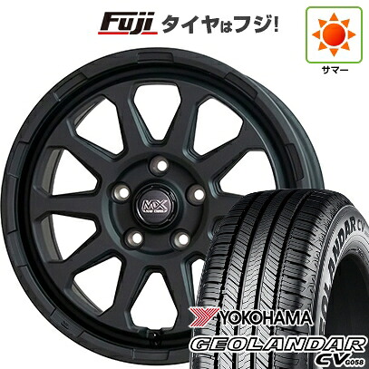 【新品国産車用5穴114.3】 夏タイヤ ホイール4本セット 215/60R17 ヨコハマ ジオランダー CV G058 ホットスタッフ マッドクロス レンジャー 7J 17インチ(送料無料)