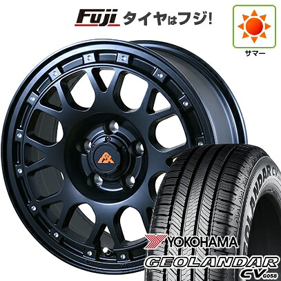 【新品国産車用5穴114.3】 夏タイヤ ホイール4本セット 215/65R16 ヨコハマ ジオランダー CV G058 ドゥオール アルジェノン フェニーチェ クロスXC8 7J 16インチ(送料無料)|フジ スペシャルセレクション