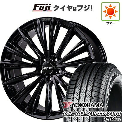 【新品国産車用5穴114.3】 夏タイヤ ホイール4本セット 235/55R18 ヨコハマ ジオランダー CV G058 RAYS レイズ ベルサス クラフトコレクション ヴォウジェ LIMITED (GX) 7J 18インチ(送料無料)